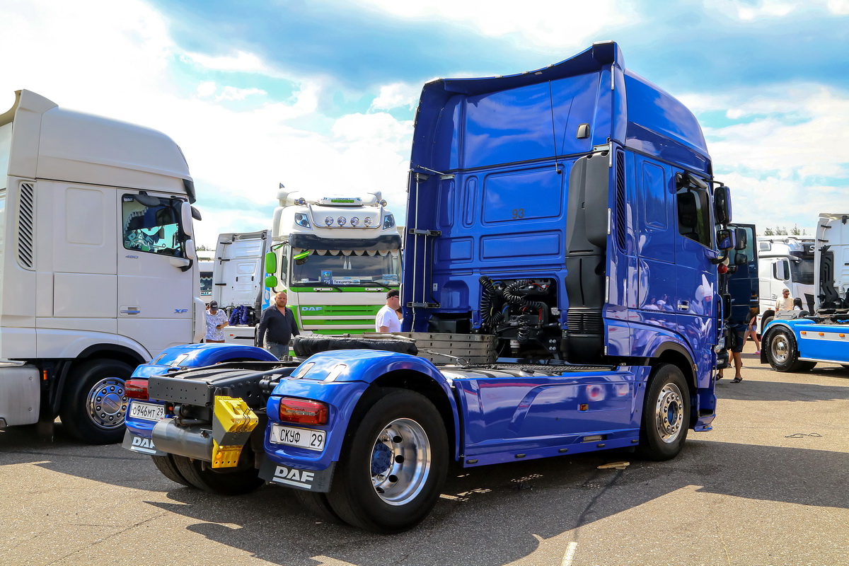 Архангельская область, № О 946 МТ 29 — DAF XF Euro6 FT; Московская область — Фестиваль TruckDay 2024