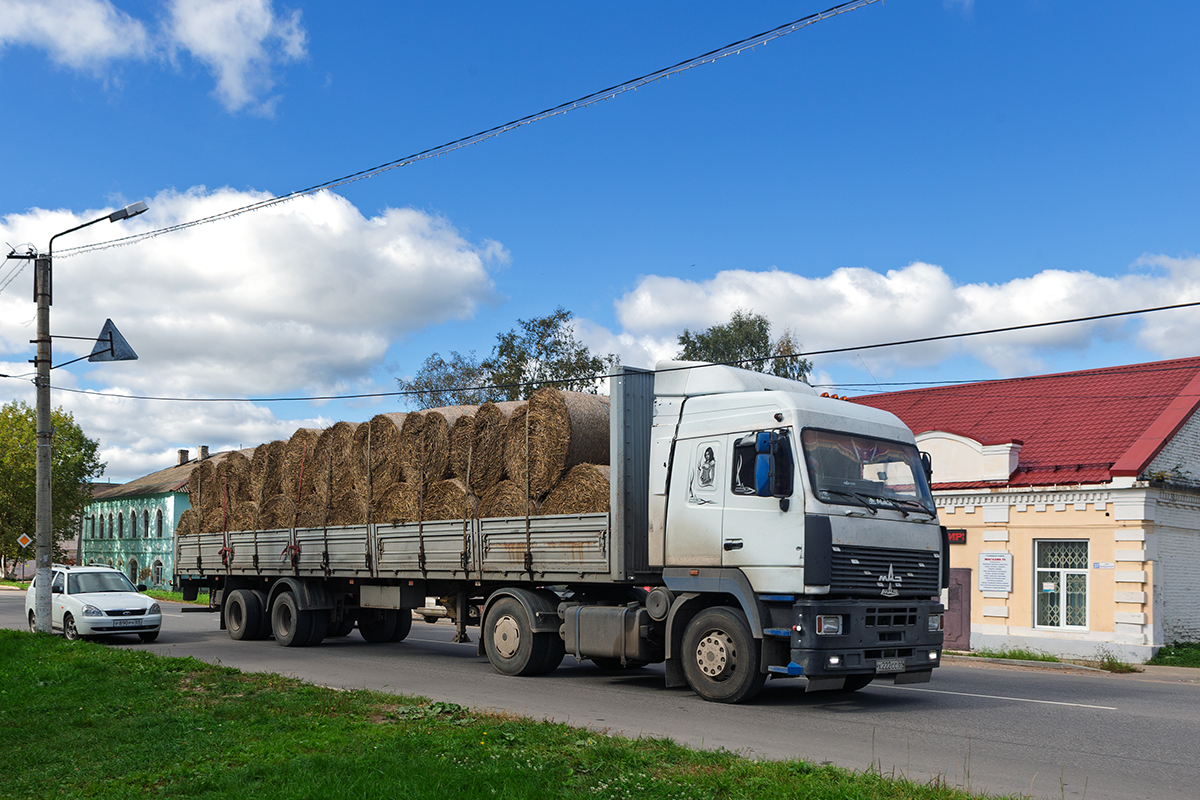 Тверская область, № Х 222 СС 69 — МАЗ-5440A5