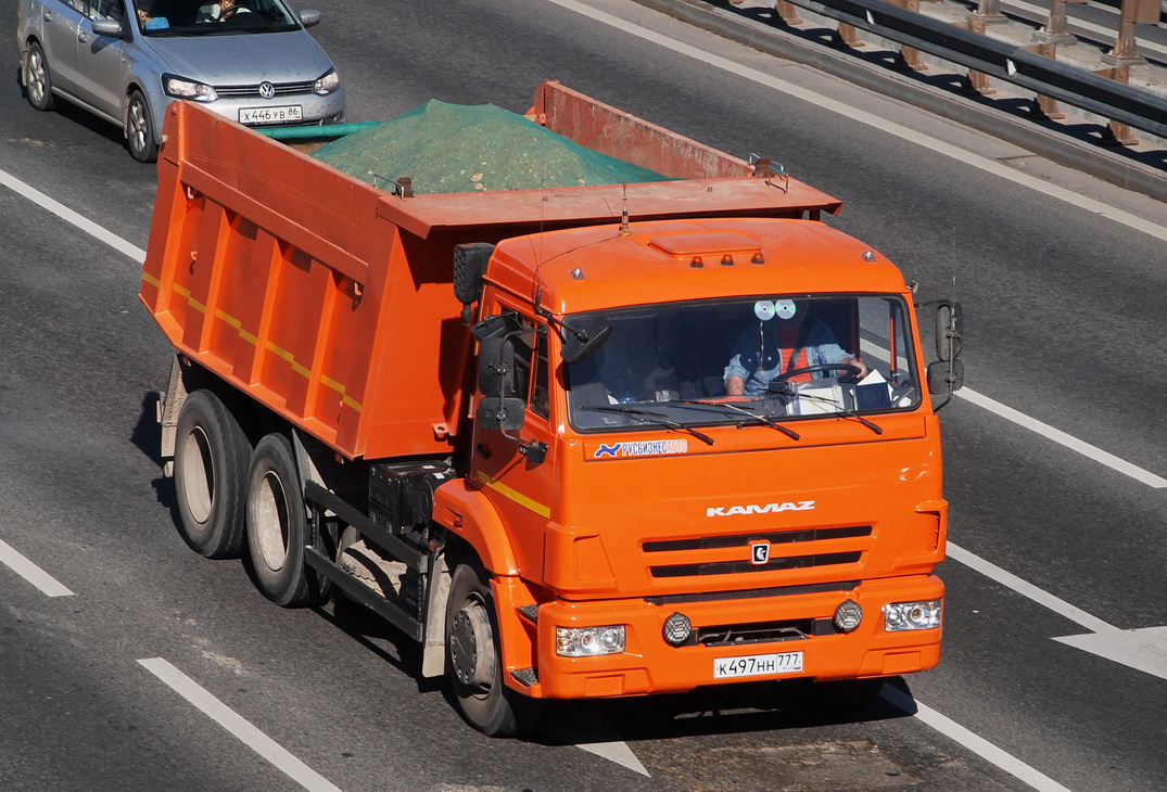 Москва, № К 497 НН 777 — КамАЗ-65115-L4(19)