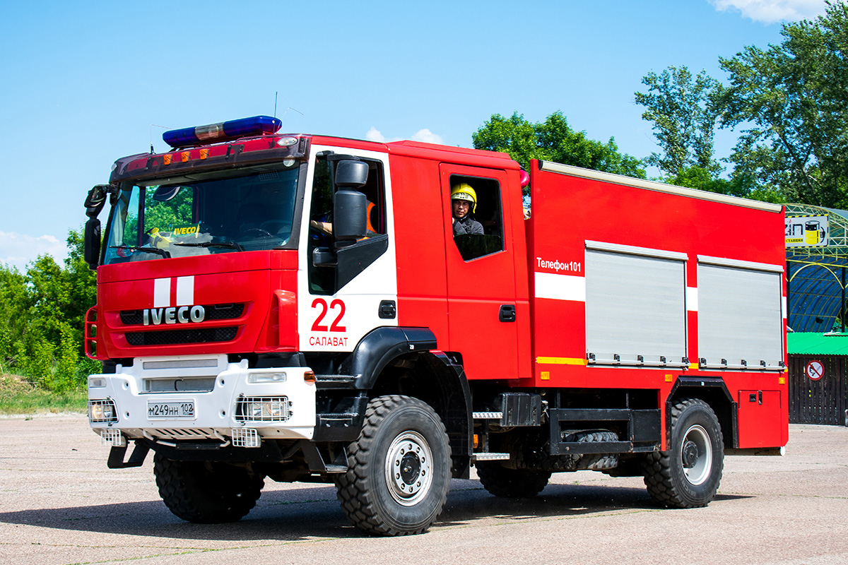 Башкортостан, № М 249 НН 102 — IVECO-AMT Trakker ('2007)