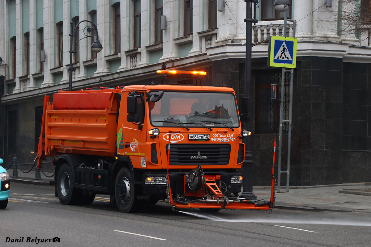 Приморский край, № Н 684 СВ 125 — МАЗ-5550C3