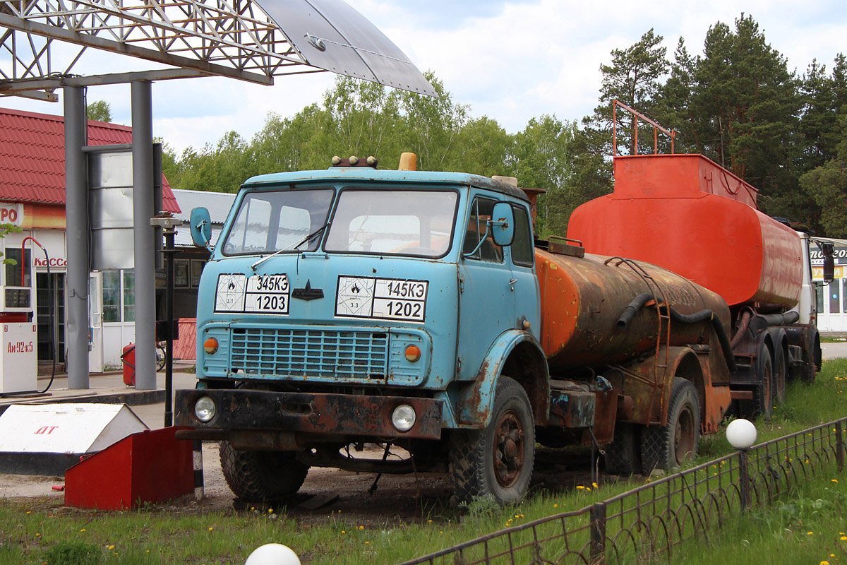 Рязанская область, № (62) Б/Н 0071 — МАЗ-5334; Рязанская область — Автомобили без номеров