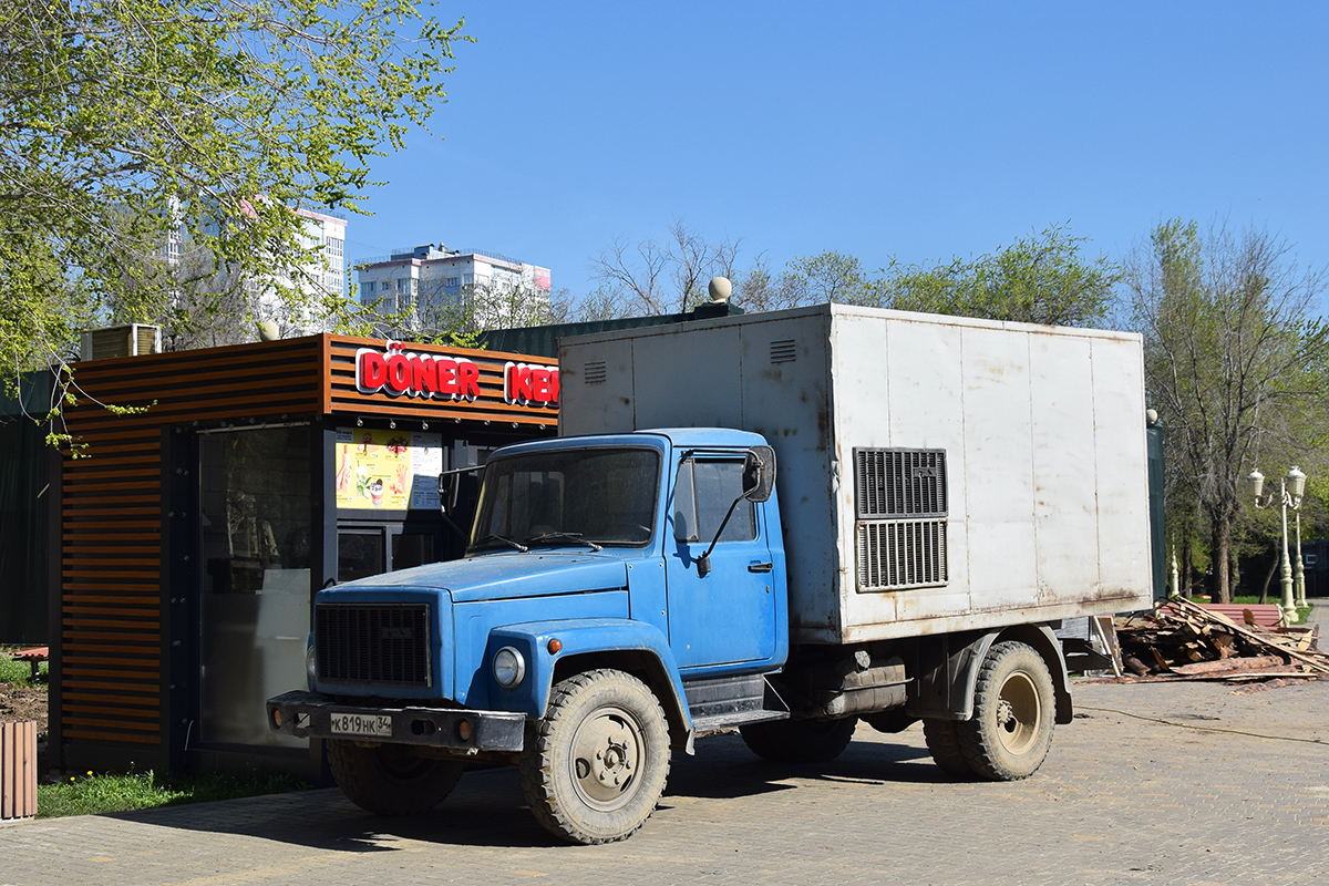 Волгоградская область, № К 819 НК 34 — ГАЗ-3307