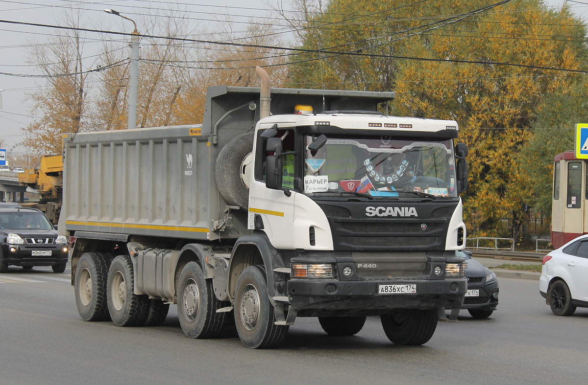 Челябинская область, № А 836 ХС 174 — Scania ('2011) P440