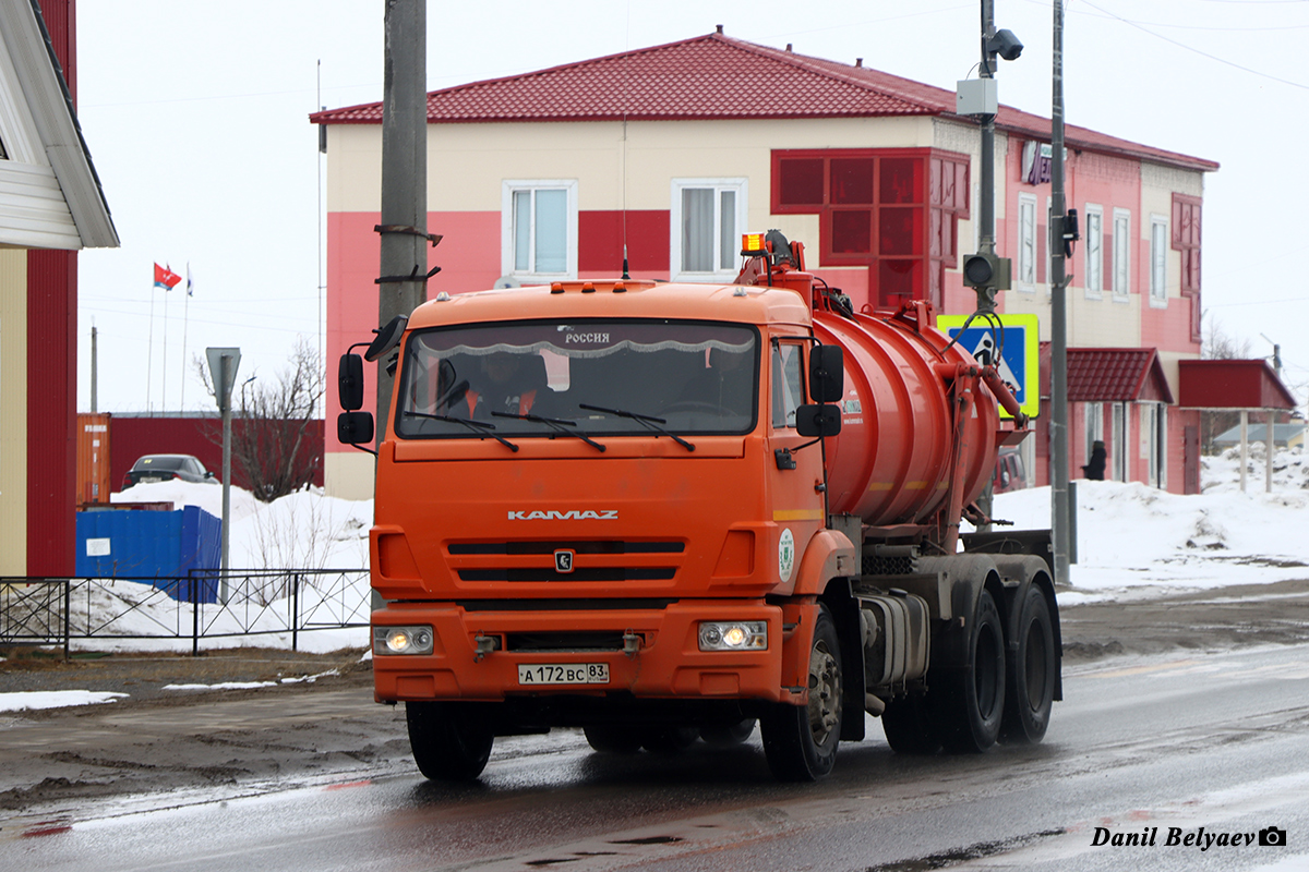 Ненецкий автономный округ, № А 172 ВС 83 — КамАЗ-65115-A4(23)