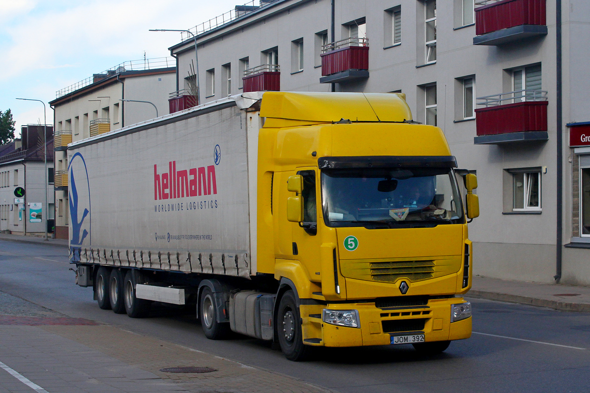 Литва, № JOM 392 — Renault Premium ('2006)