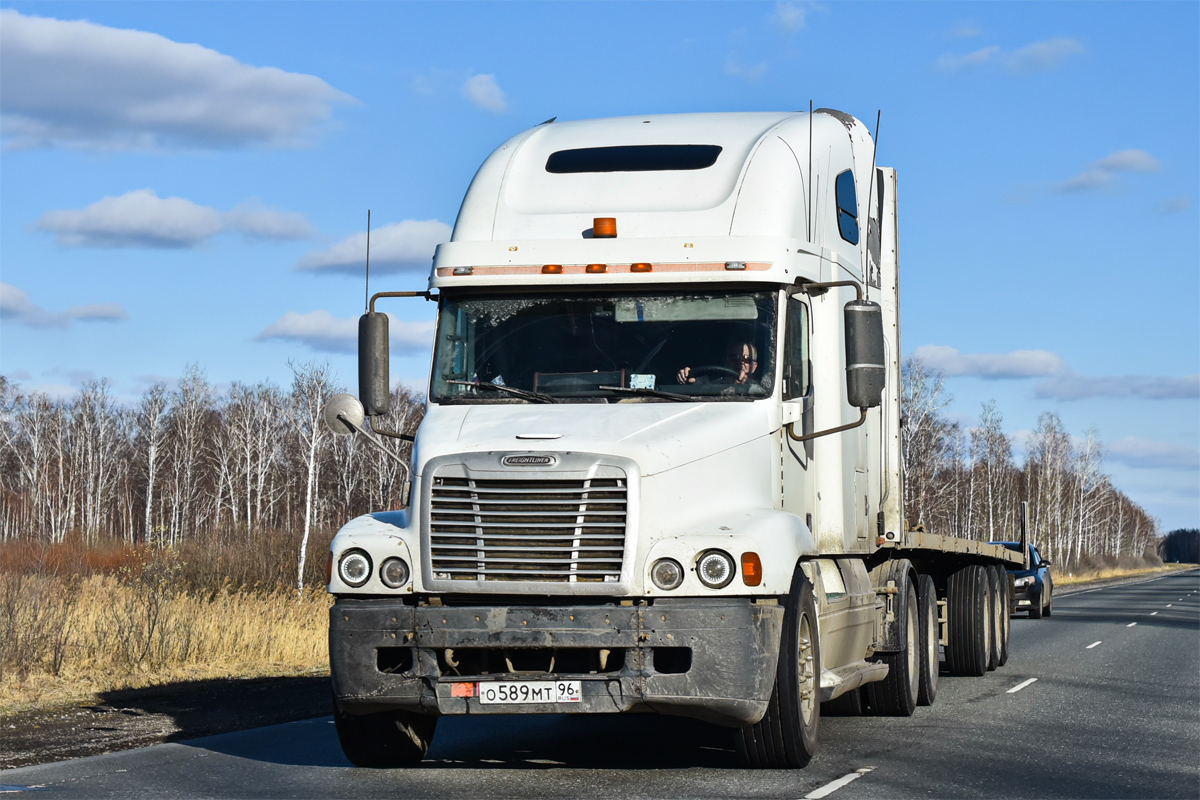 Свердловская область, № О 589 МТ 96 — Freightliner Century Class