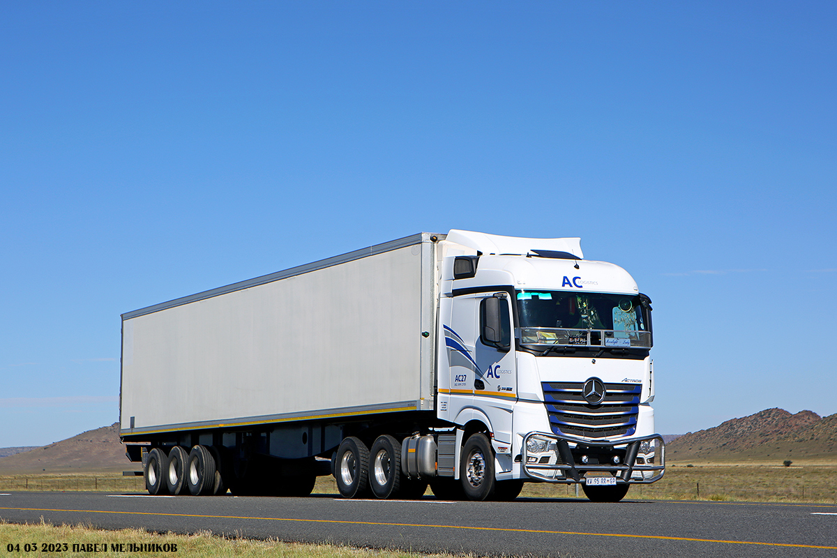 Южно-Африканская Республика, № KV 95 RR GP — Mercedes-Benz Actros ('2018)