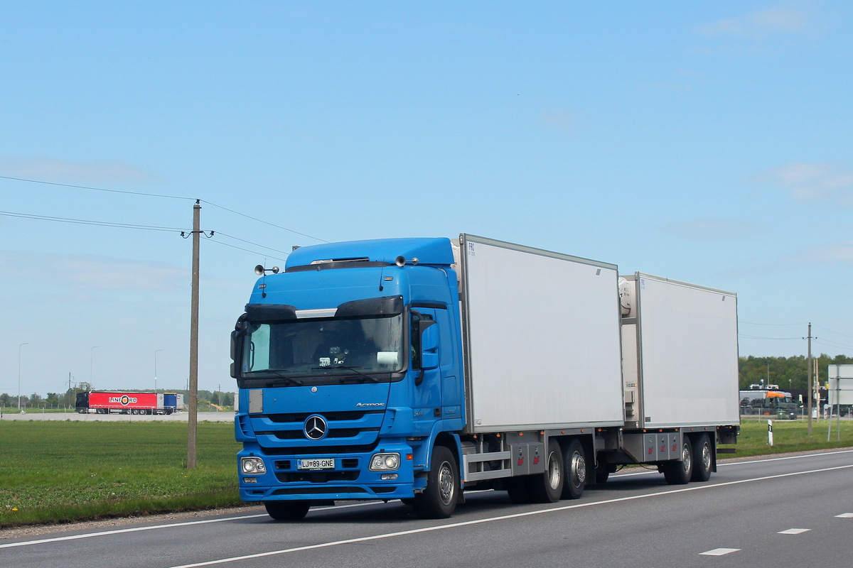 Словения, № LJ 89-GNE — Mercedes-Benz Actros ('2009) 2644