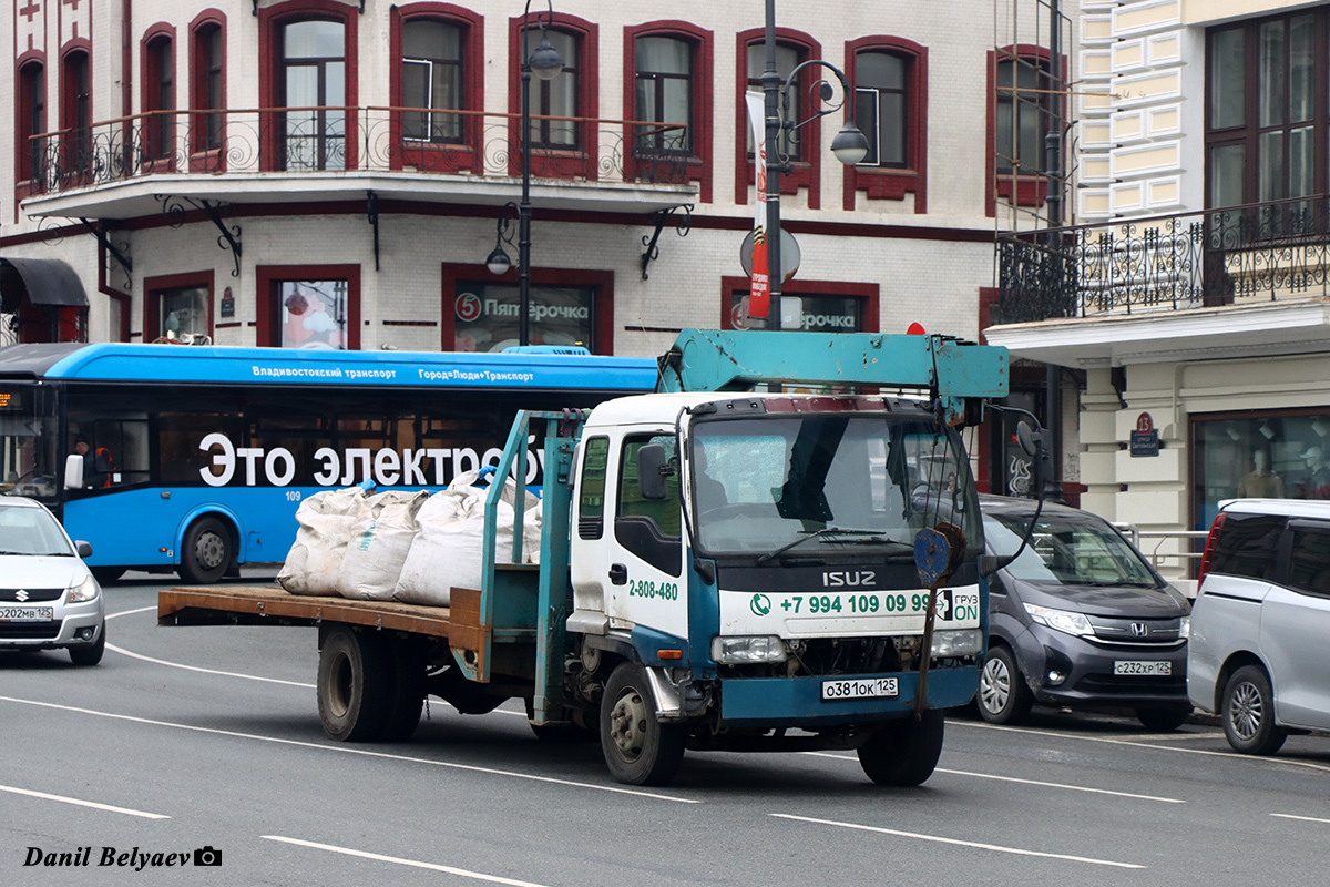Приморский край, № О 381 ОК 125 — Isuzu Forward (общая модель)