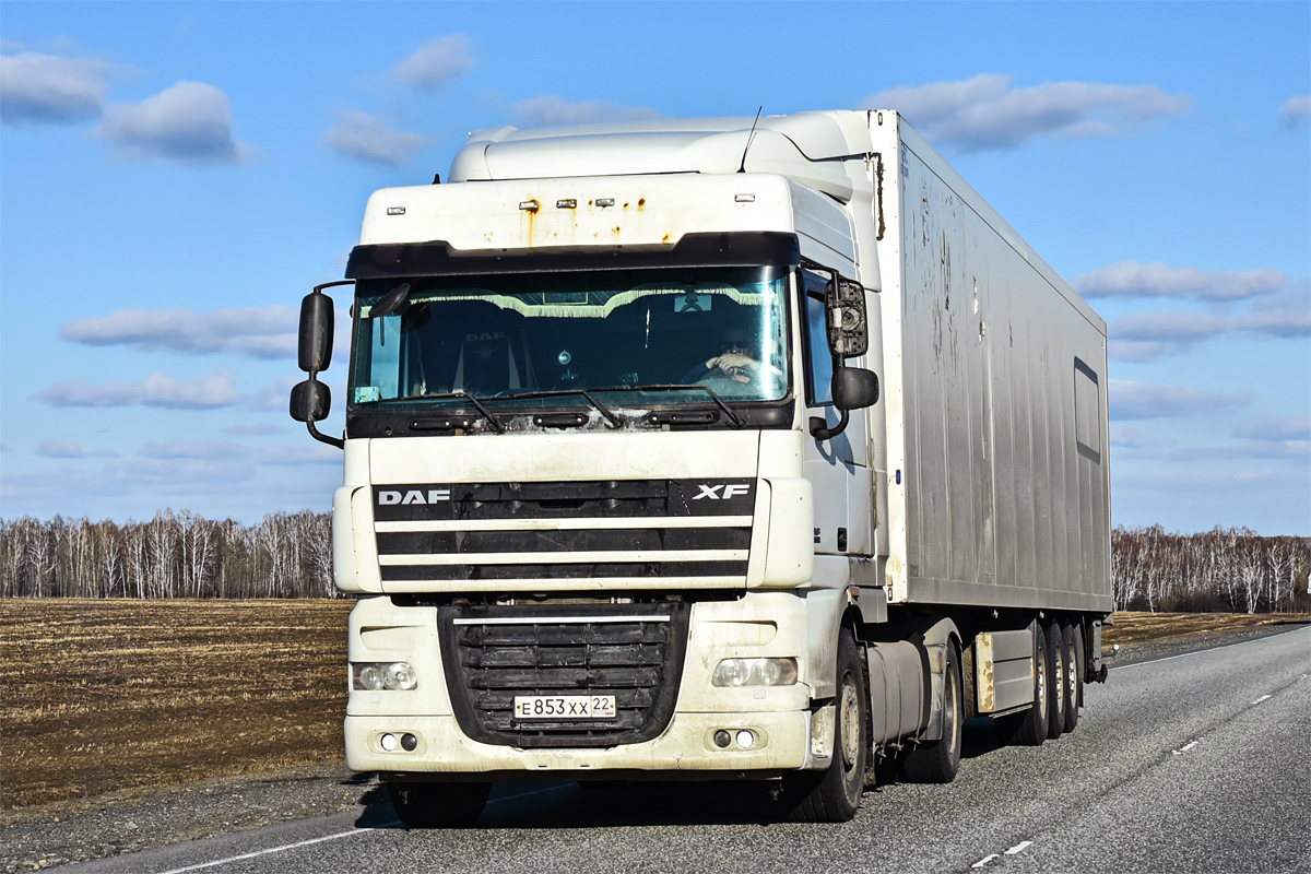 Алтайский край, № Е 853 ХХ 22 — DAF XF105 FT