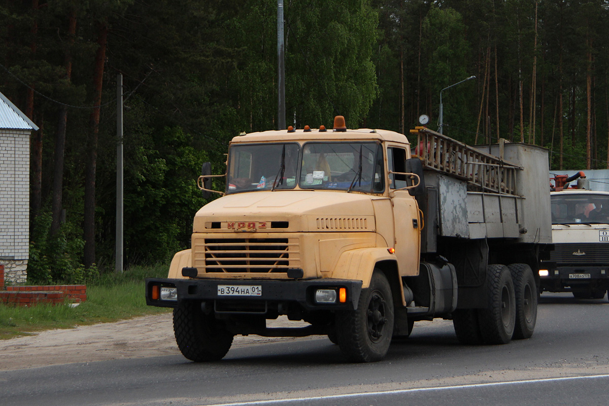Адыгея, № В 394 НА 01 — КрАЗ-250К