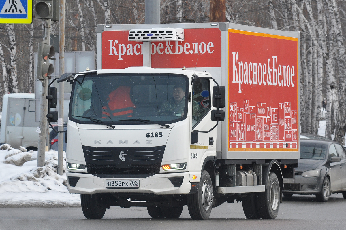 Омская область, № 6185 — КамАЗ-43089-F5 "Компас 9"