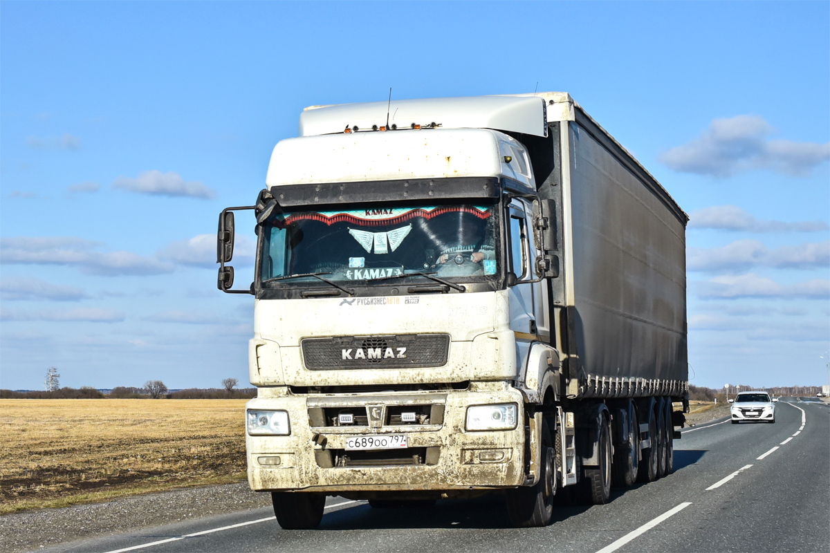 Москва, № С 689 ОО 797 — КамАЗ-5490-S5(87)