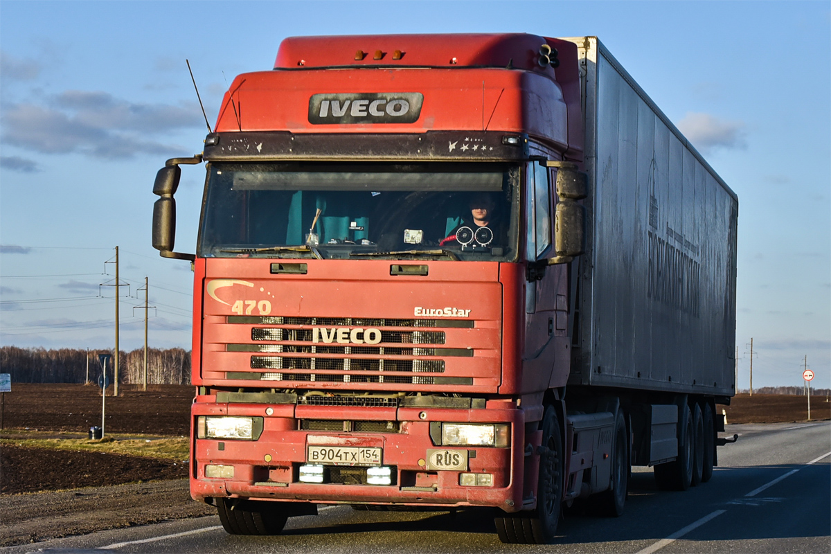 Новосибирская область, № В 904 ТХ 154 — IVECO EuroStar