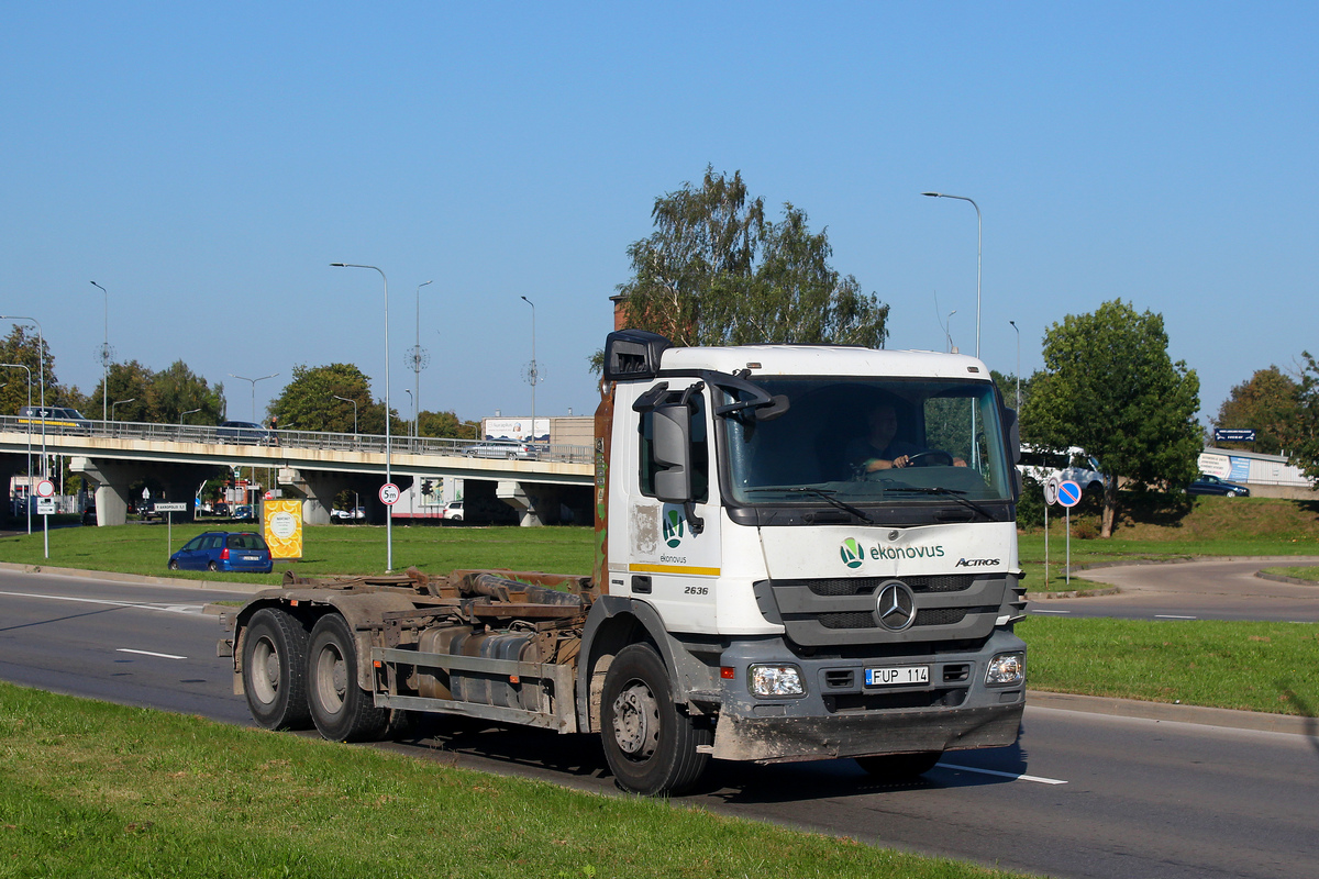 Литва, № FUP 114 — Mercedes-Benz Actros ('2009)
