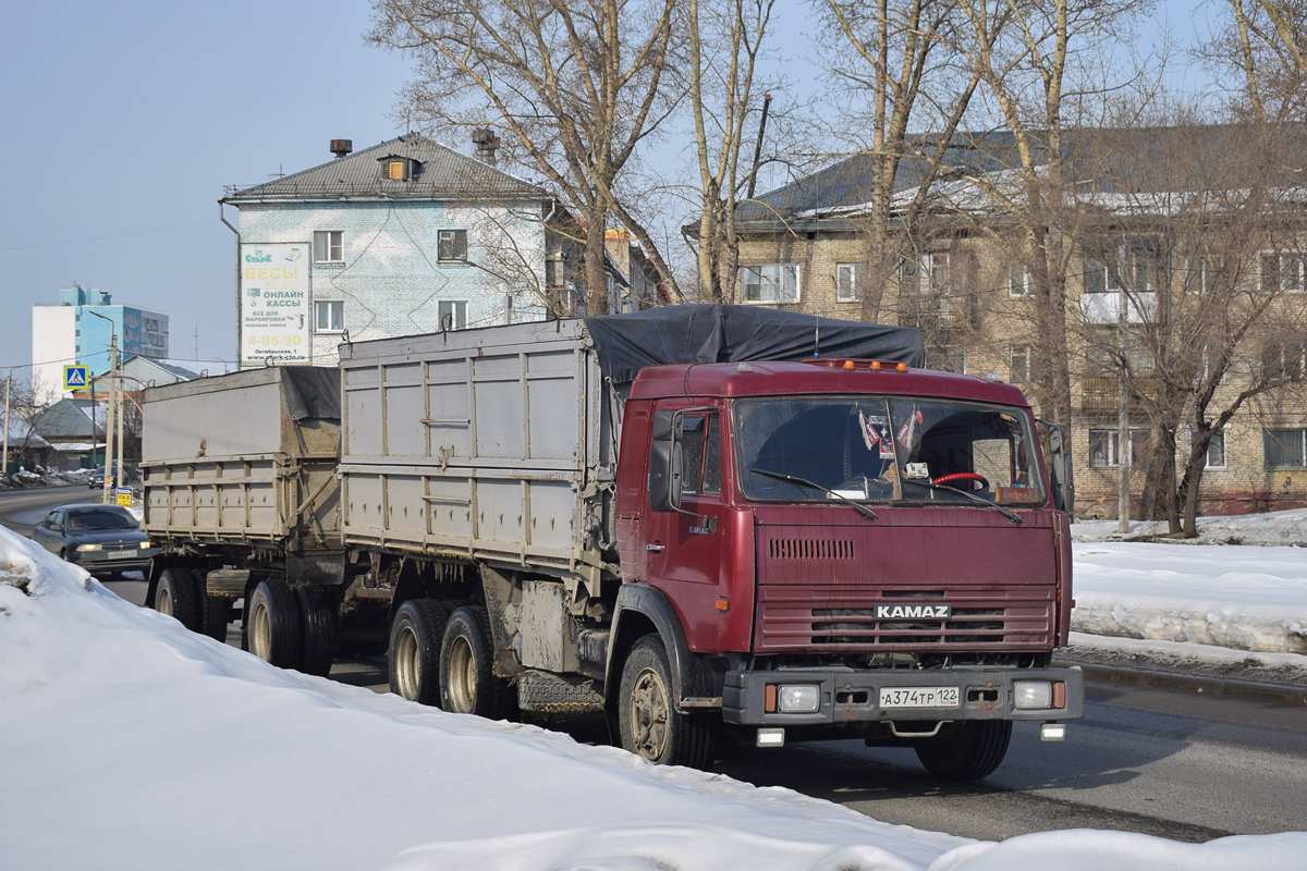 Алтайский край, № А 374 ТР 122 — КамАЗ-5320
