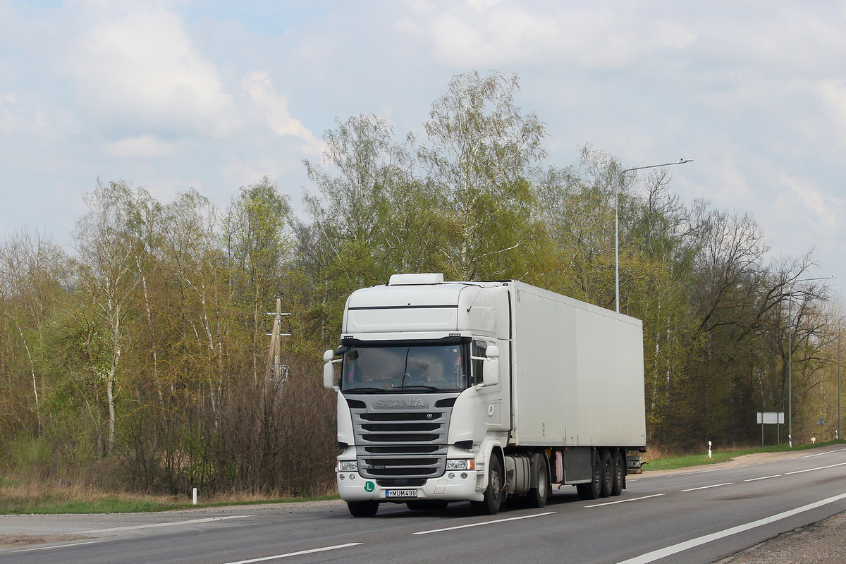 Литва, № MUM 499 — Scania ('2013) R490