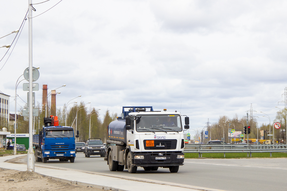 Ханты-Мансийский автоном.округ, № М 331 ВС 186 — МАЗ-534025