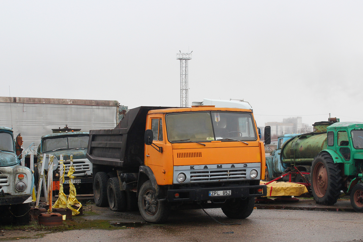 Литва, № ZPL 852 — КамАЗ-55111 (общая модель)