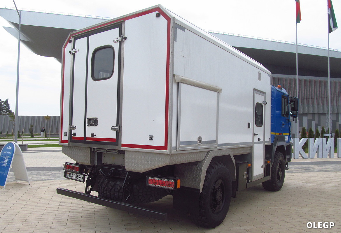 Минск, № ВА 0082-7 — МЗКТ (общая модель); Минск — Выставка "MILEX-2025"