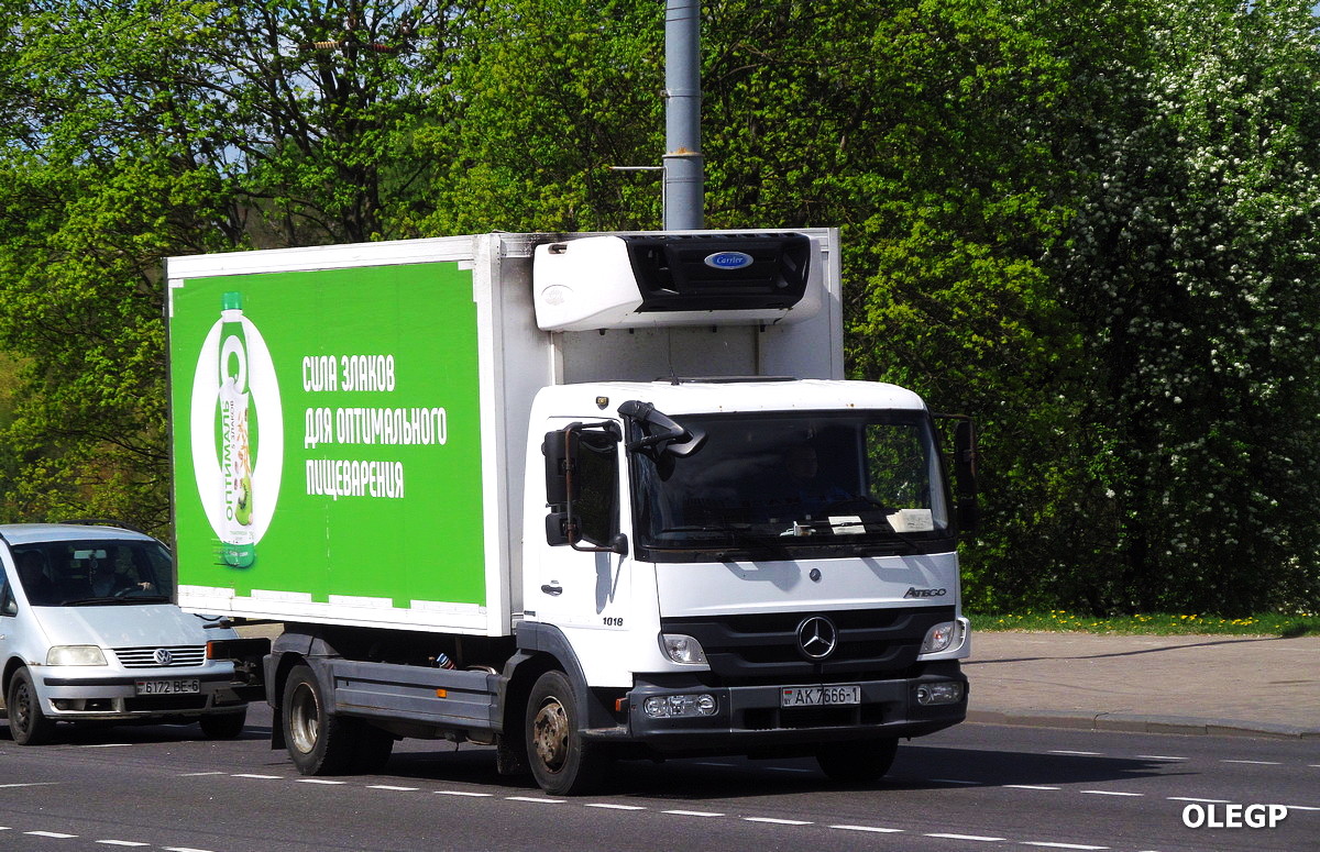 Брестская область, № АК 7666-1 — Mercedes-Benz Atego 1018