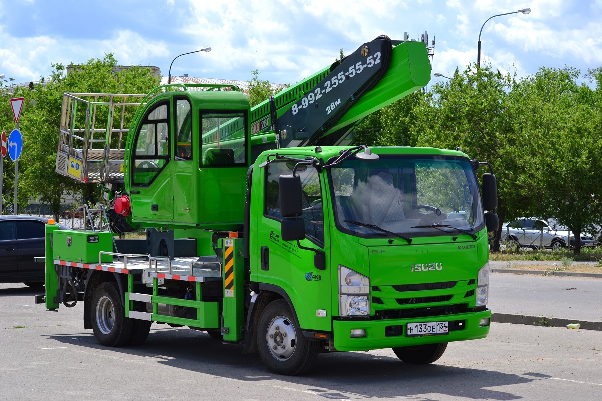 Волгоградская область, № Н 133 ОЕ 134 — Isuzu Elf QL(общая модель) [LWL]