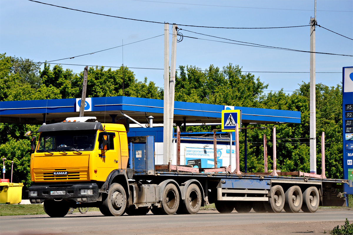 Абайская область, № 607 ACG 18 — КамАЗ-65116 (общая модель)