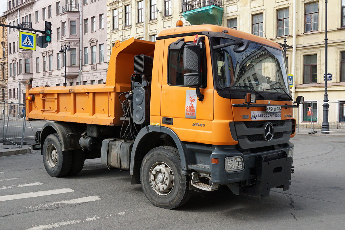 Санкт-Петербург, № В 354 АХ 178 — Mercedes-Benz Actros ('2003) 2041