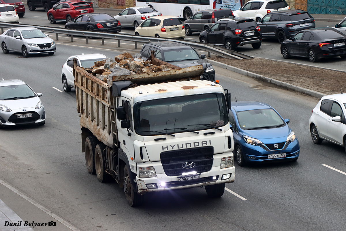 Приморский край, № С 852 СМ 125 — Hyundai Power Truck (общая модель)