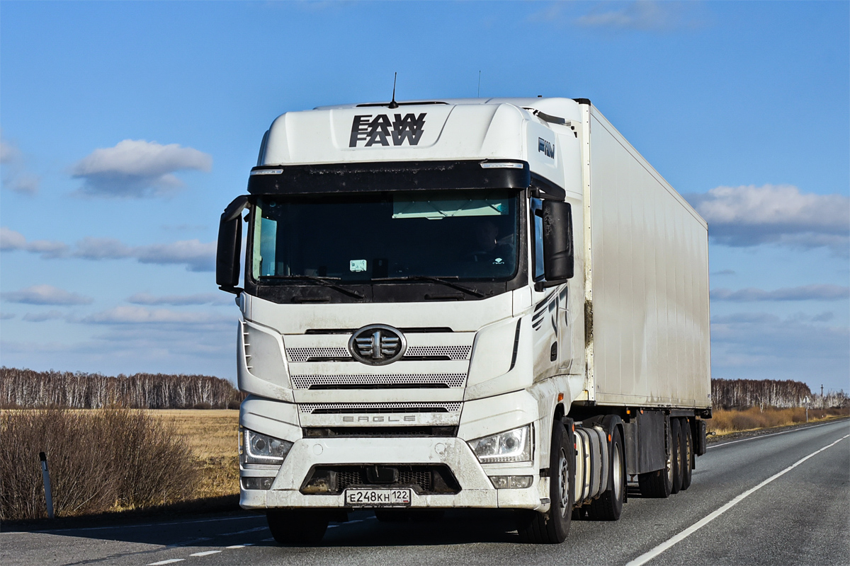 Алтайский край, № Е 248 КН 122 — FAW J7 Eagle CA4180