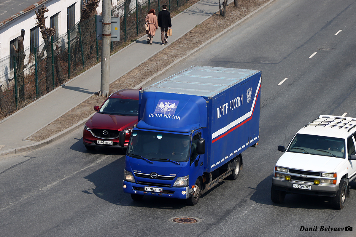 Приморский край, № А 278 ХС 125 — Hino (общая модель)