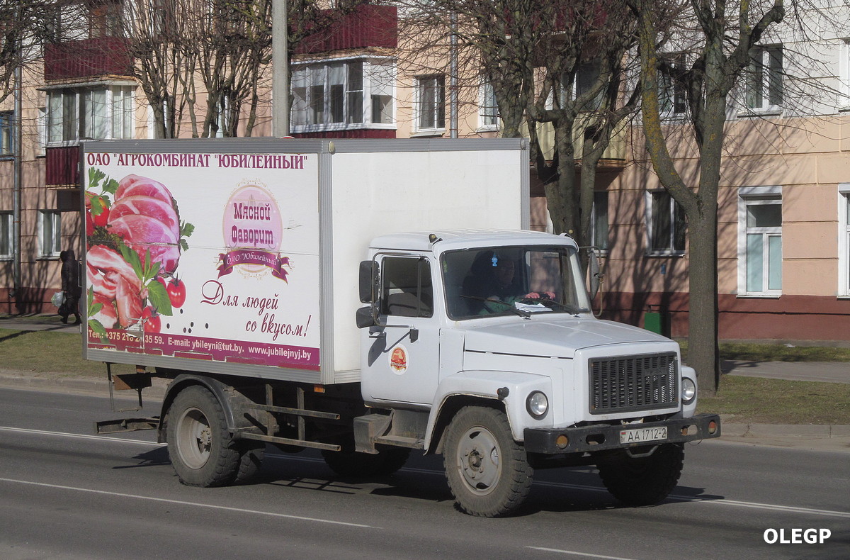 Витебская область, № АА 1712-2 — ГАЗ-3307
