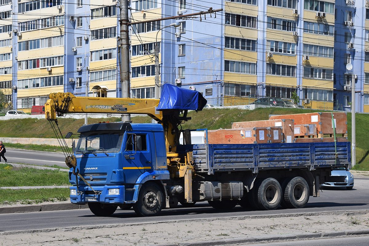 Волгоградская область, № А 414 СМ 134 — КамАЗ-65117-A4(23)