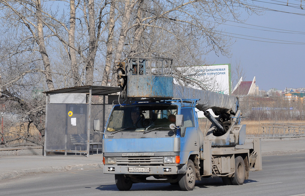 Омская область, № М 504 СК 55 — Mitsubishi Fuso Canter