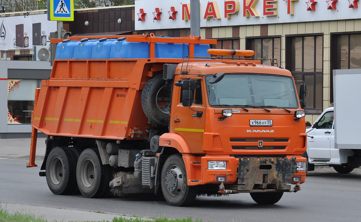 Омская область, № Х 966 НУ 55 — КамАЗ-65115-A5(48)
