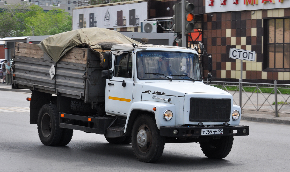 Омская область, № У 959 ММ 55 — ГАЗ-3309