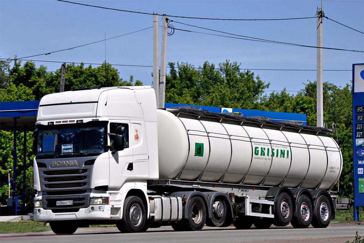 Алтайский край, № В 586 КС 122 — Scania ('2013) R440