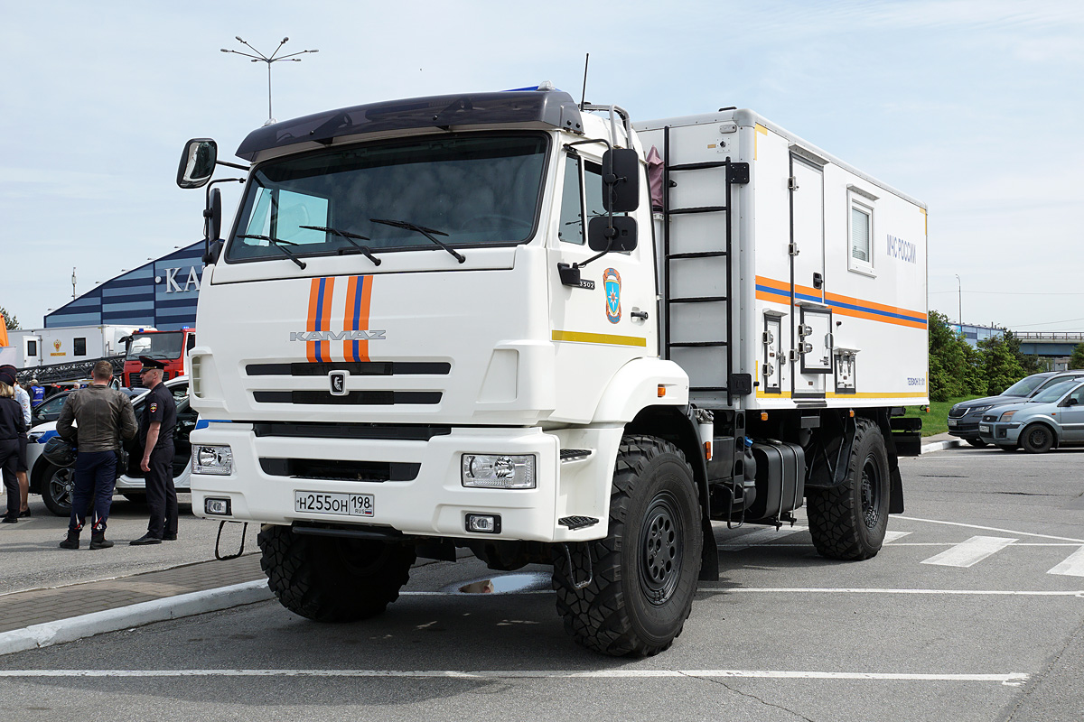 Санкт-Петербург, № Н 255 ОН 198 — КамАЗ-43502-D5(66)