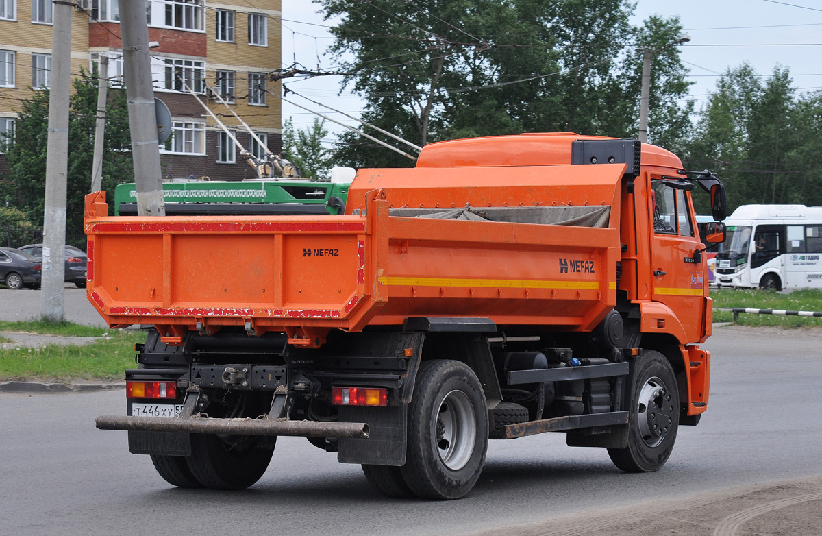Омская область, № Т 446 ХУ 55 — КамАЗ-43255-R4(28)