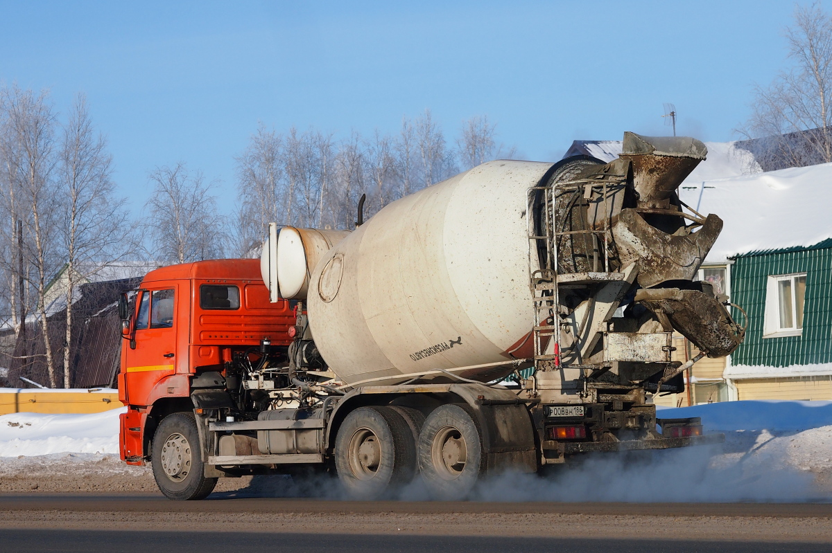 Ханты-Мансийский автоном.округ, № Р 008 ВН 186 — КамАЗ-6520-A4(23)