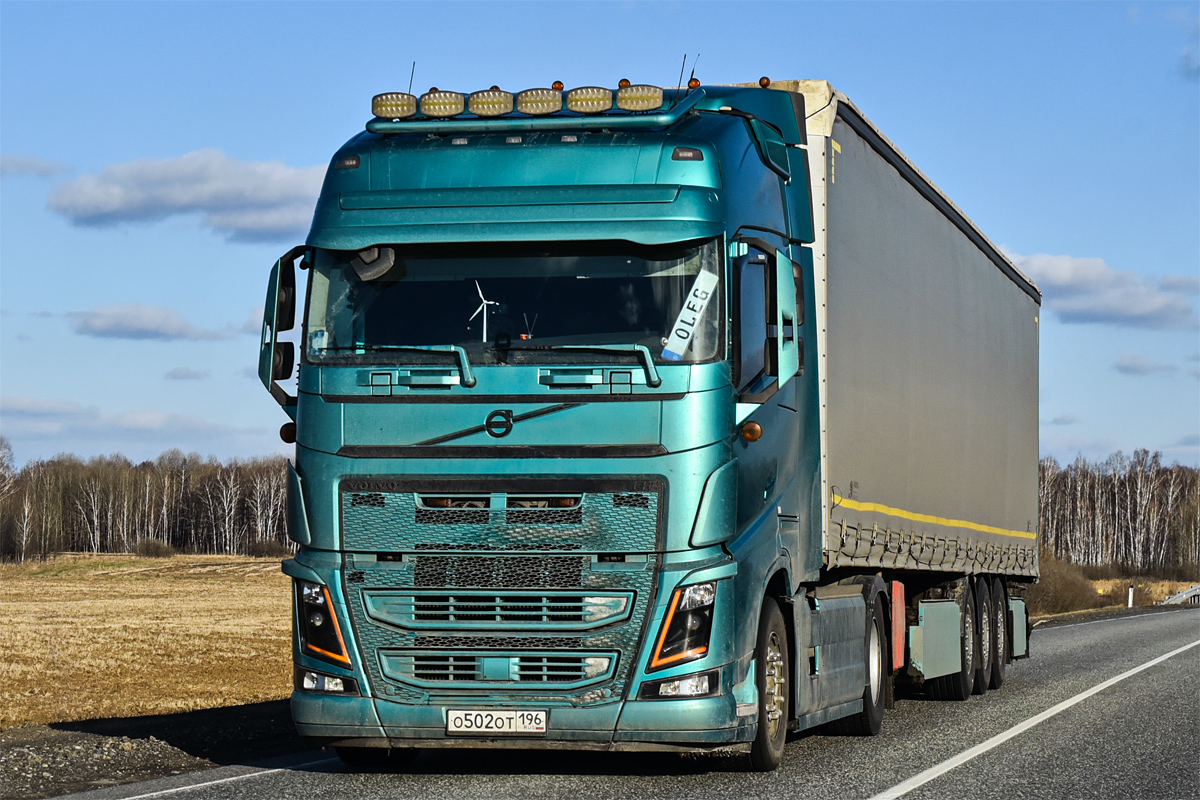 Свердловская область, № О 502 ОТ 196 — Volvo ('2012) FH.460