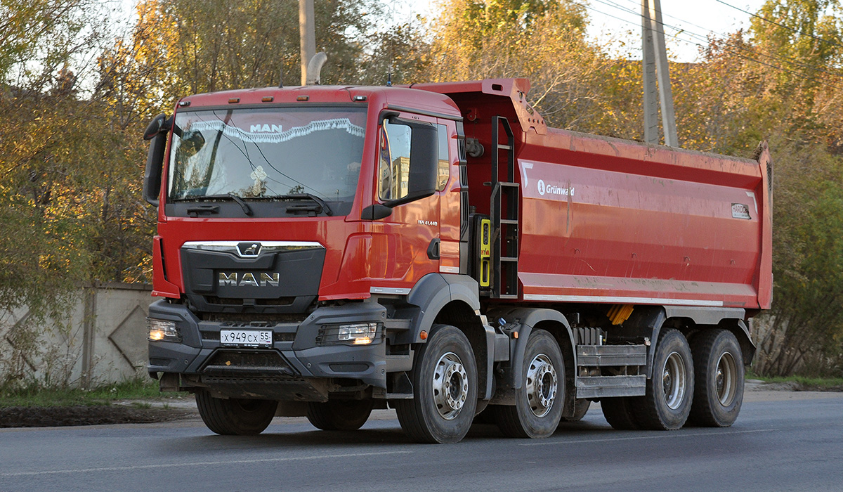Омская область, № Х 949 СХ 55 — MAN TGS ('2020) 41.440