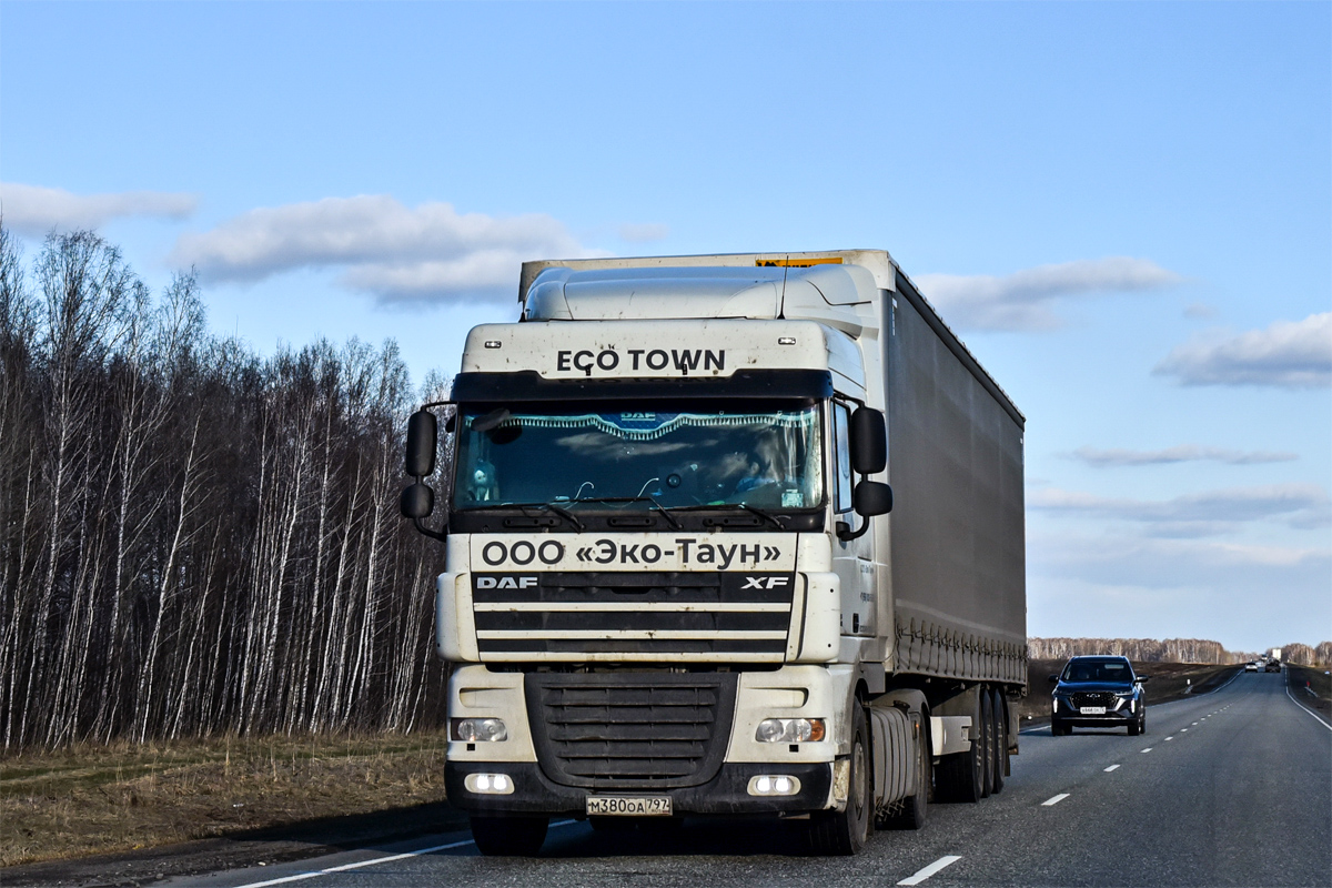 Москва, № М 380 ОА 797 — DAF XF105 FT