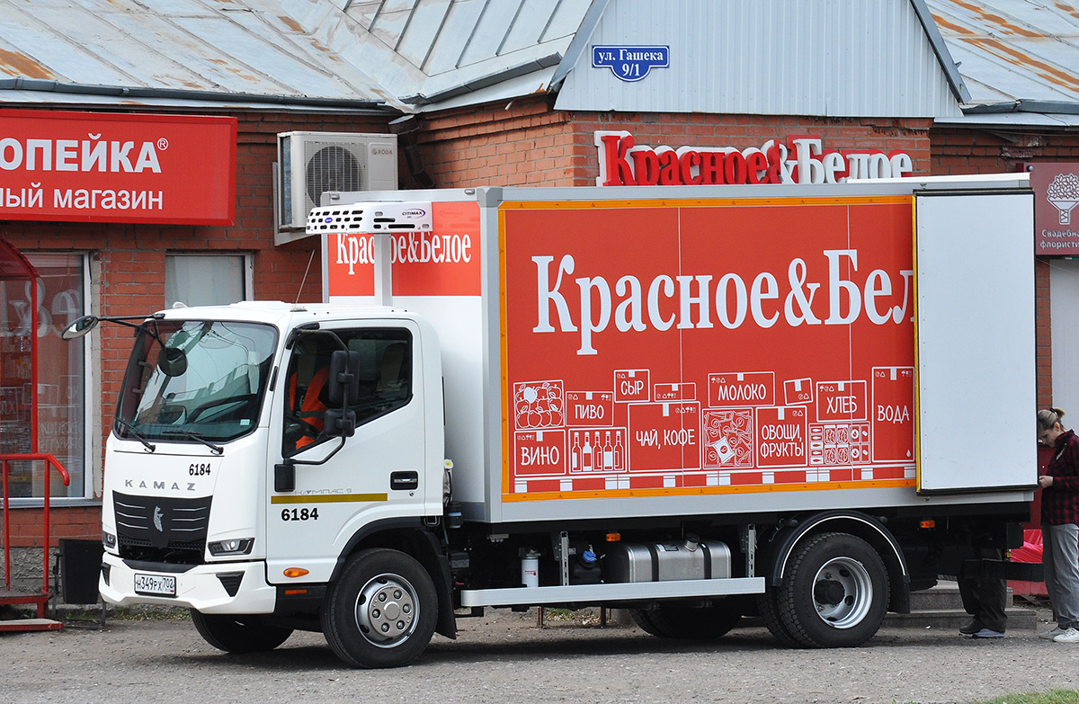 Омская область, № 6184 — КамАЗ-43089-F5 "Компас 9"