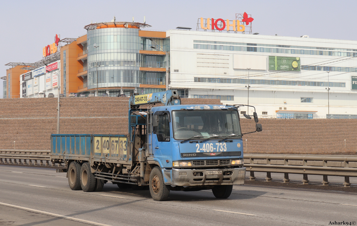 Красноярский край, № Н 199 НТ 124 — Hino FR