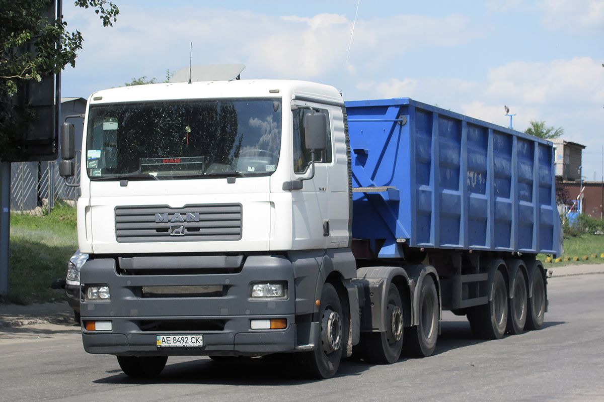 Днепропетровская область, № АЕ 8492 СК — MAN TGA 26.410