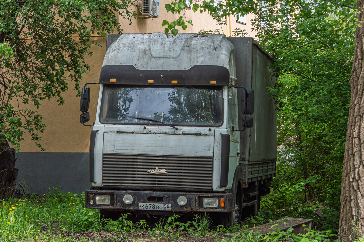 Пензенская область, № К 678 ВО 58 — МАЗ-437041