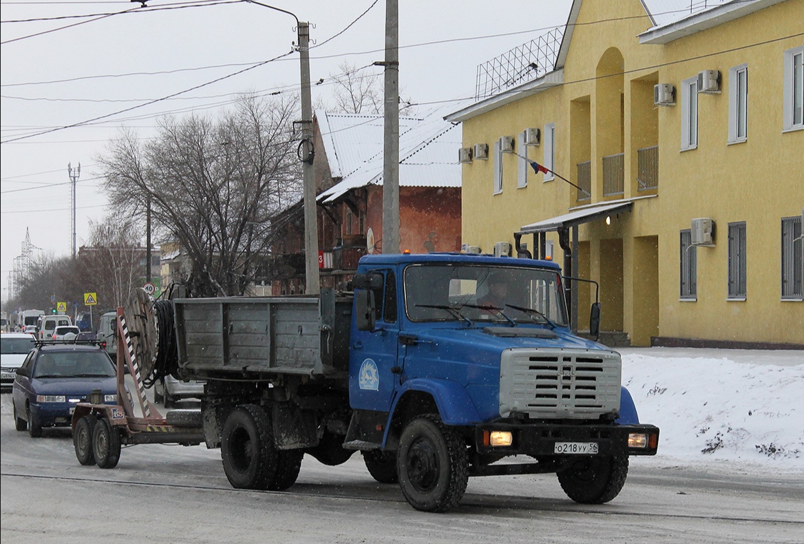 Оренбургская область, № О 218 УУ 56 — ЗИЛ-494560