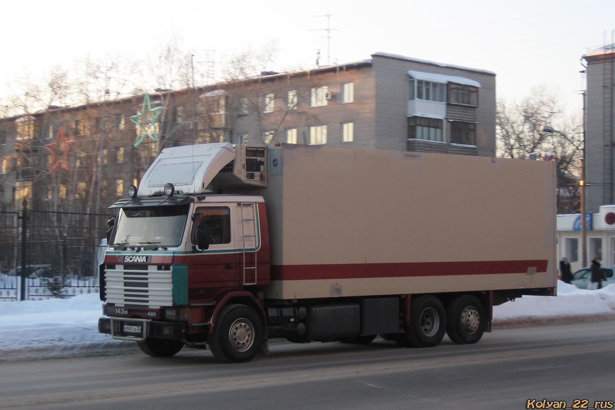 Алтайский край, № В 840 СА 22 — Scania (II) R143M